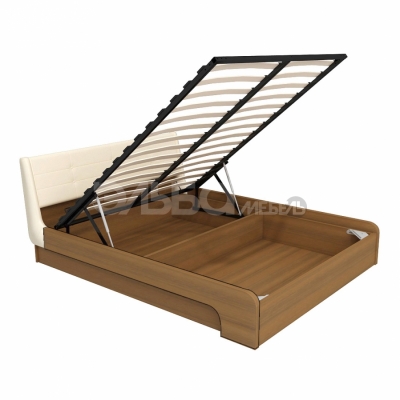 Кровать с решеткой и подъёмным механизмом 1400